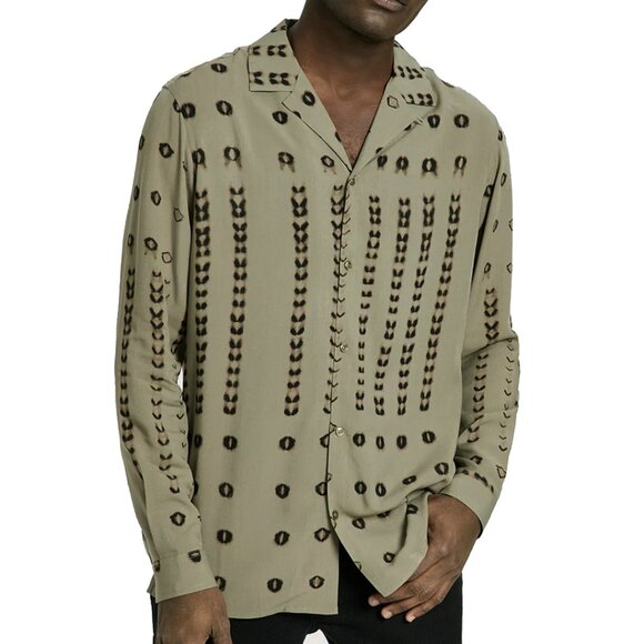 Men’s Rayon Abstract Print Camp Shirt INC International Concepts XL - Picture 3 of 13